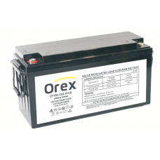 Orex 12V 162Ah (20Hr) Vrla Deep Cycle AGM Kuru Akü (484x170x241mm)